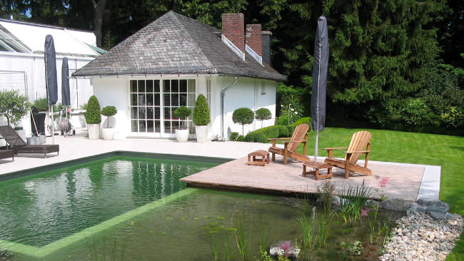 Hausgarten Königstein Hausgarten mit Schwimmteich